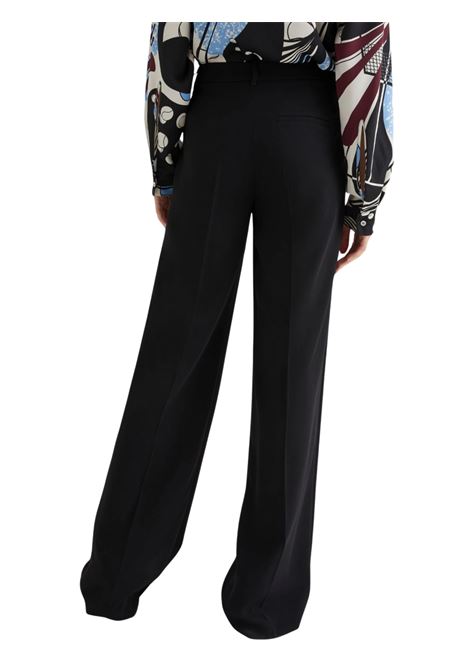 Pantalone in envers satin - NERO Marella articolo 365 | PASCIA002